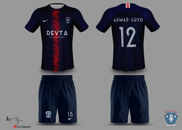 Devta club kit, Jersey design · Devat Homes · Oluwaferanmi Iyiola
