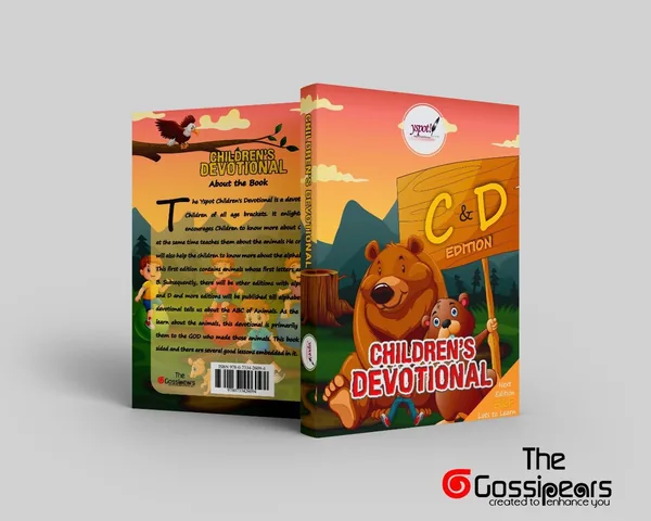 Children's devotional, Book cover · Yspot · Oluwaferanmi Iyiola