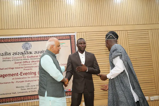 ICCR Exit Engagement Evening · Oluwaferanmi Iyiola