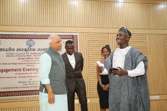 ICCR Exit Engagement Evening · Oluwaferanmi Iyiola