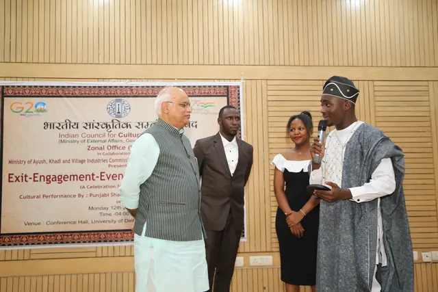 ICCR Exit Engagement Evening · Oluwaferanmi Iyiola