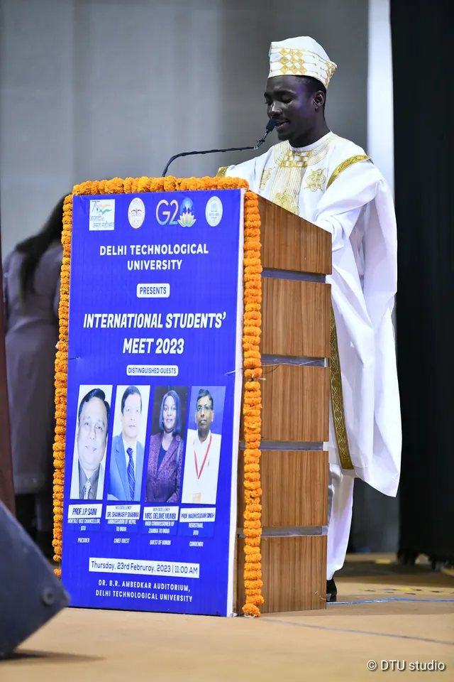 International Students' Meet 2023 · Oluwaferanmi Iyiola