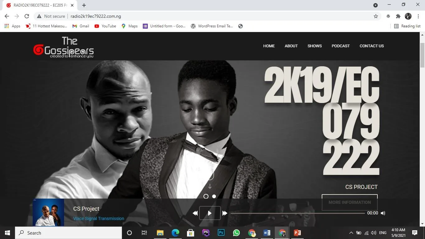 Internet radio · Oluwaferanmi Iyiola