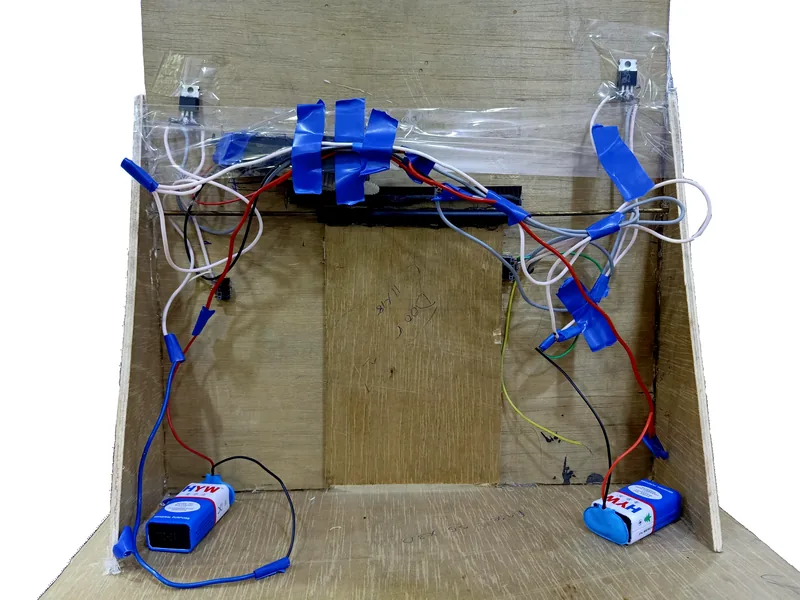 Inside: the MOSFET switches and motor · Oluwaferanmi Iyiola