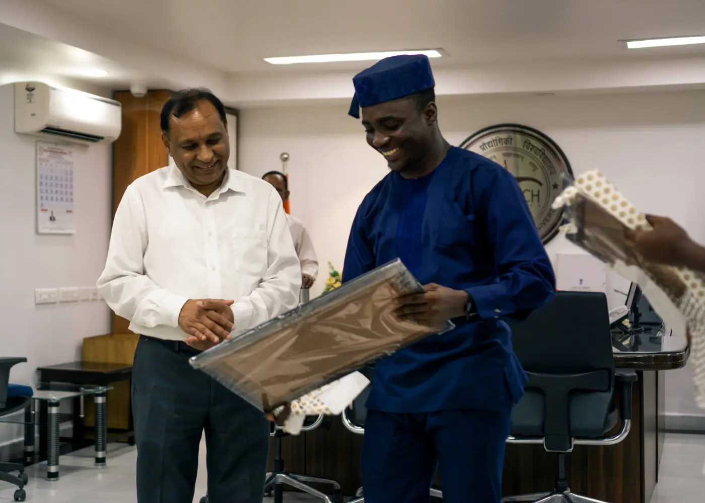 Meeting the Vice Chancellor · Oluwaferanmi Iyiola